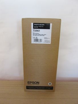 Genuine Epson T5961 C13T596100 Photo Black Ink Cartridge 350ml In Date