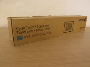 Genuine Xerox WorkCentre 7120 7125 Cyan Toner 006R01456 PagePack