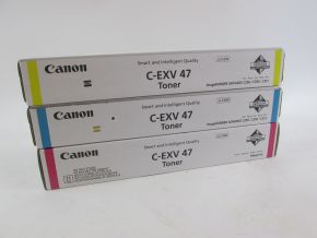 Genuine Canon C-EXV47 Toner CMY Image Runner Set C250 C350 C351