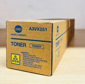 Genuine Konica Minolta TN620 Yellow Toner A3VX251 