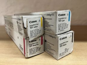 Genuine Canon ImagePRESS T01 Toner Set CMYK (Open Yellow)
