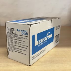 Genuine Kyocera TK-570C Cyan Toner Kit 1T02HGAEU0