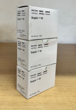 Lot of 3 Genuine Ricoh Type W Refill Staples 416710