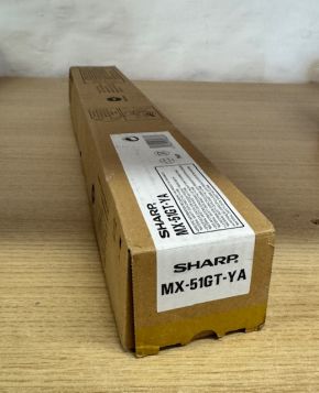 Genuine Sharp MX-51GT-YA Yellow Toner Cartridge